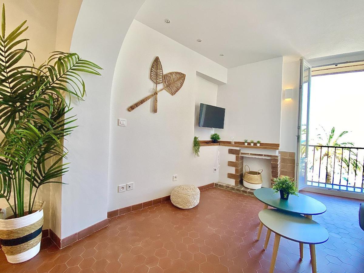 Sablettes Beach-Plage-Vue Mer-Centre Ville Menton Bagian luar foto