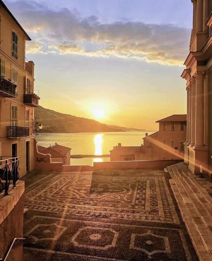 Sablettes Beach-Plage-Vue Mer-Centre Ville Menton Bagian luar foto