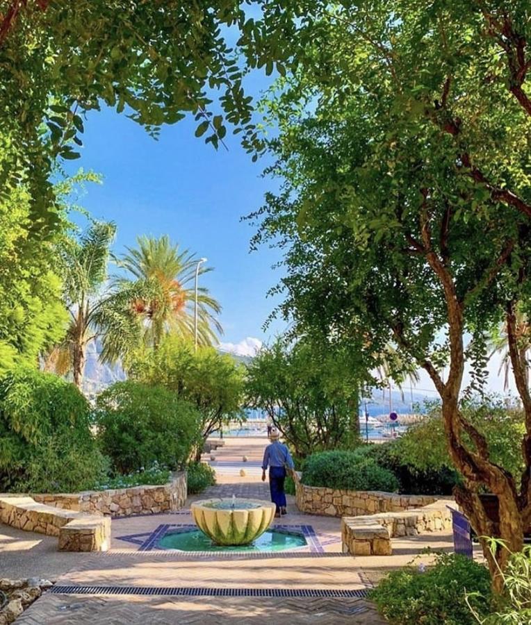 Sablettes Beach-Plage-Vue Mer-Centre Ville Menton Bagian luar foto